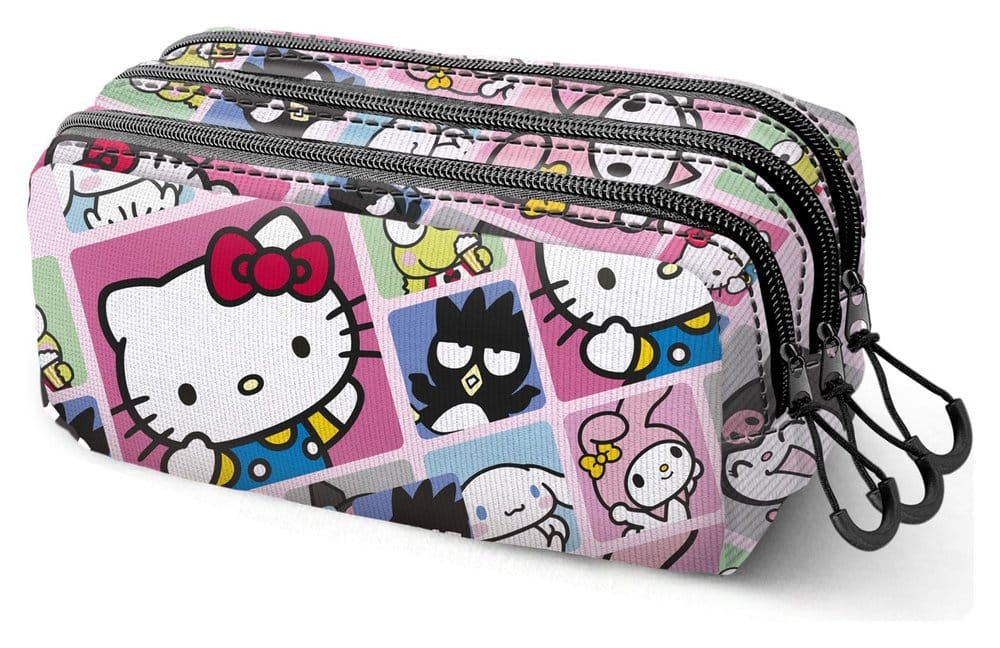 PRE ORDINE - Sanrio Fan Trick Pencil case 2.2 Hello Kitty Panels Multicolour