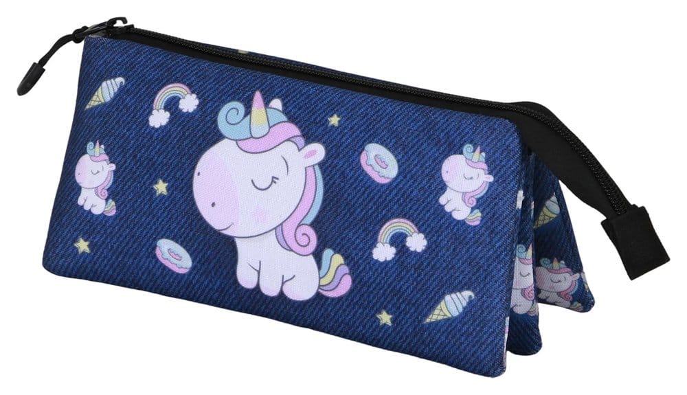 PRE ORDINE - Oh My Pop! Triple Pencil case Sweety Dark Blue