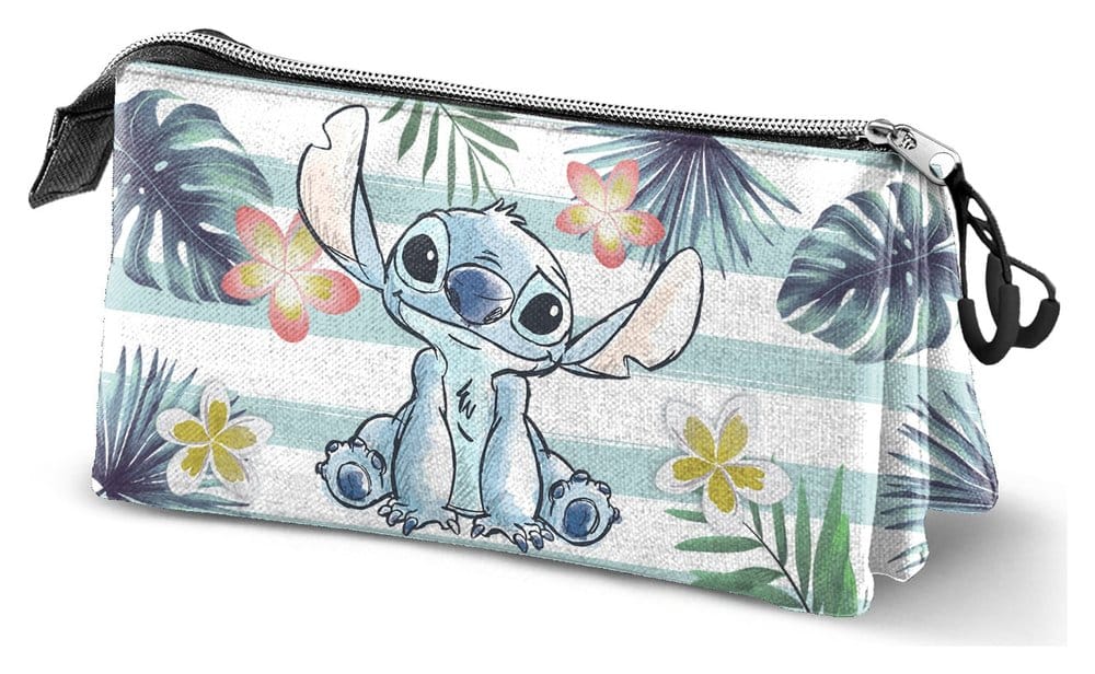 PRE ORDINE - Lilo & Stitch Triple Pencil Case Ocean