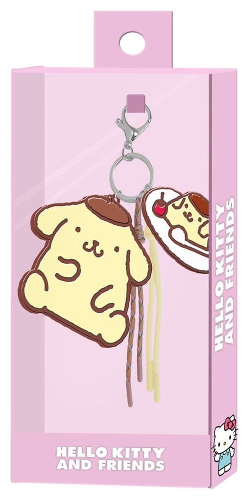 PRE ORDINE - Sanrio Charm Keyring Pompompurin Face