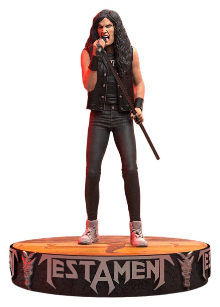 PRE ORDINE - Testament Rock Iconz Chuck Billy 22 cm