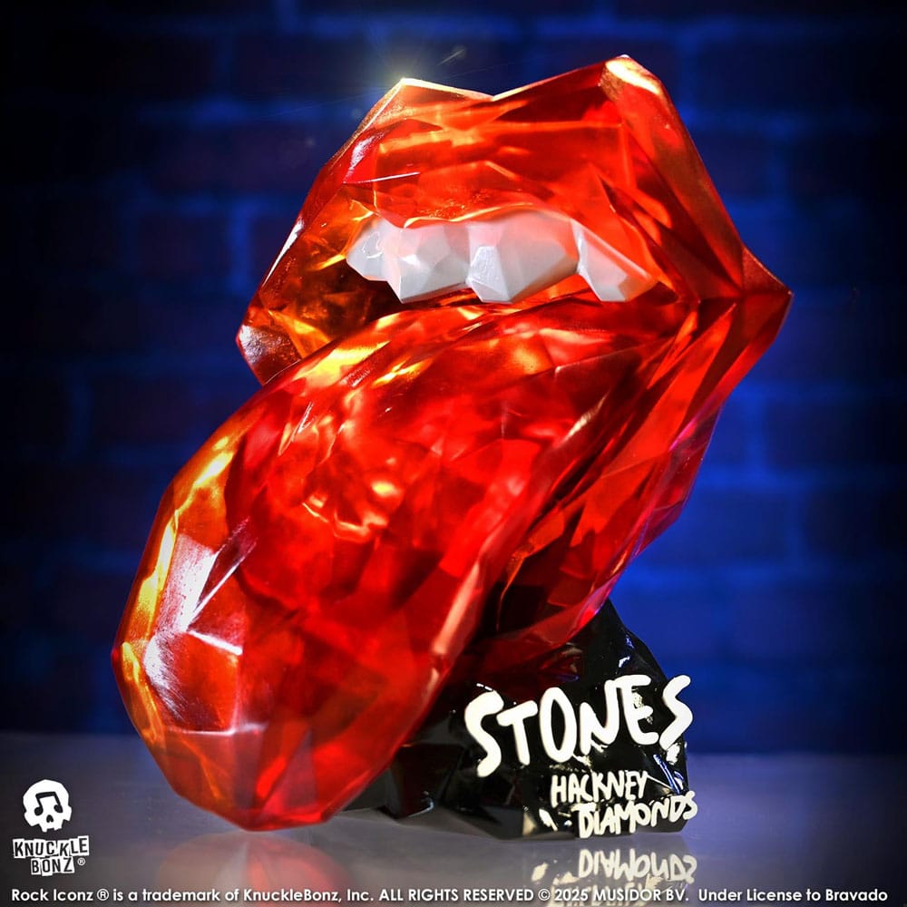 PRE ORDINE - Rolling Stones 3D Vinyl Statue Licks (Hackney Diamonds Version) 22 cm