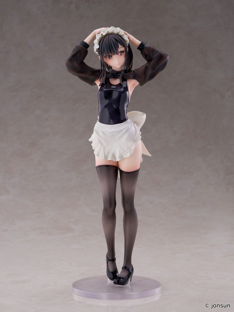 PRE ORDINE - Original Character PVC Statue 1/6 Sakura Shiori Competition Swimsuit Maid 27 cm