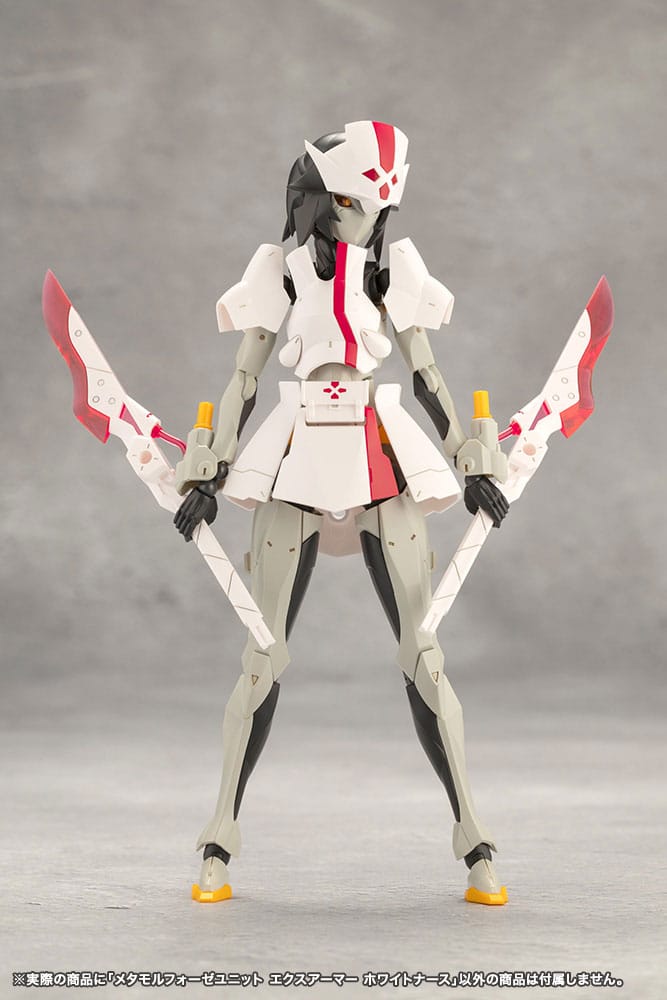 PRE ORDINE - Unlimited Universe Megalomaria Model Kit Metamorphose Unit Exarmor White Nurse 16 cm