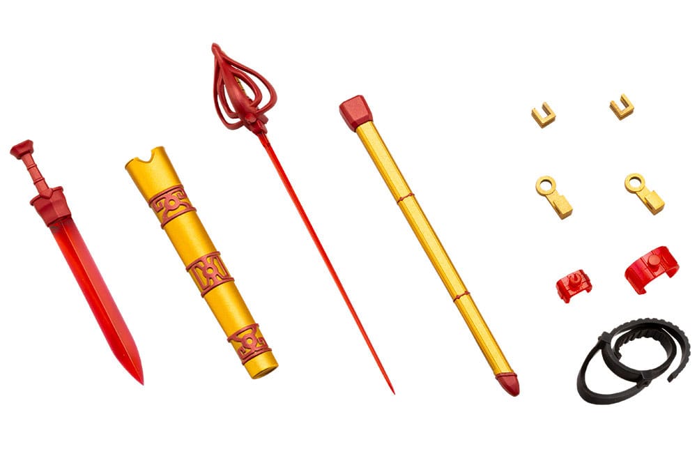PRE ORDINE - Kotobukiya M.S.G. Model Kit Accessory Set Virtuous Style 10 Sword Set B Flamerite Ver.
