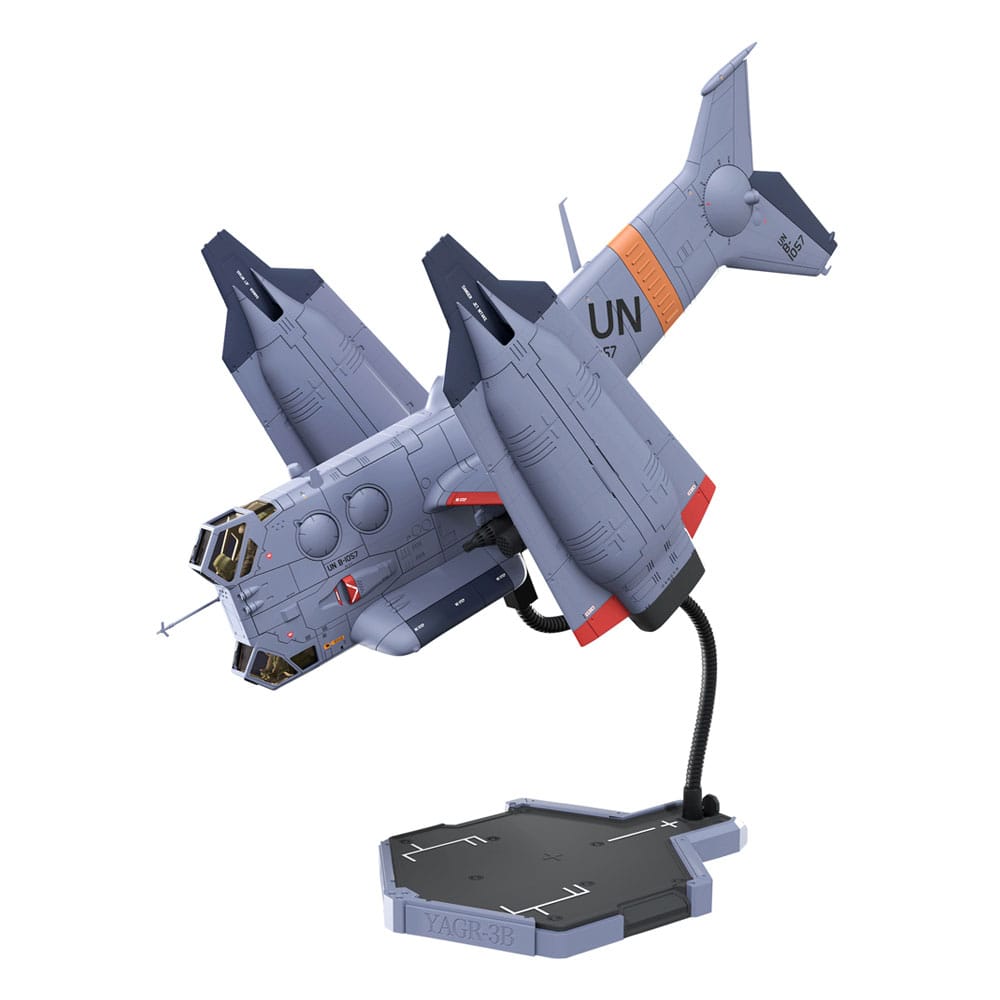 PRE ORDINE - Evangelion: 3.0 You can (not) redo Plastic Model Kit 1/72 YAGR-3B UNAF Close Air Support VTOL Aircraft Pre-painted Finished Model Ver. 14 cm