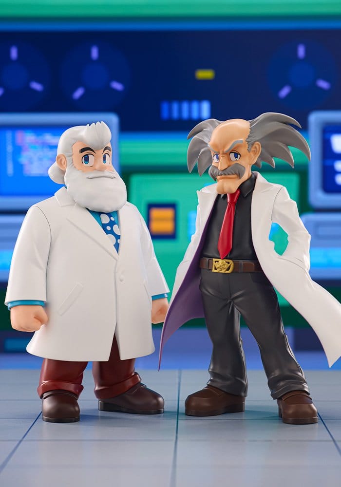 PRE ORDINE - Mega Man Oshi Works PVC Figures 2-Pack Dr. Wily &amp; Dr. Light