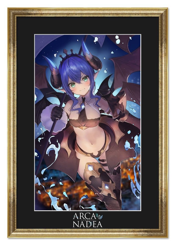 PRE ORDINE - Arcanadea Chara Fine Graph Art Print Velretta 51 cm