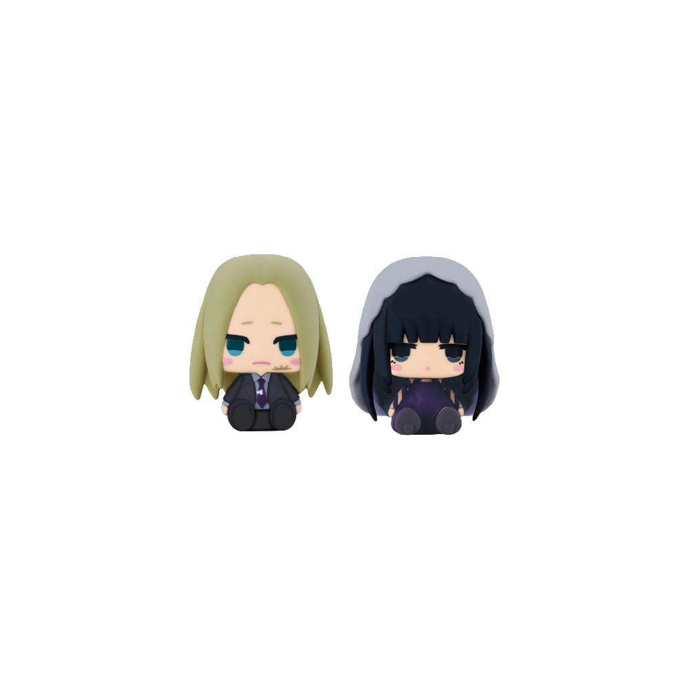 PRE ORDINE - Sakamoto Days Pote Raba Rubber Mascot PVC Mini Figure Shishiba & Osaragi 8 cm