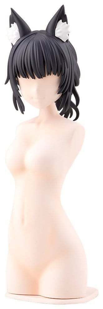 PRE ORDINE - Sousai Shojo Teien Model Kit Accessory Set Arranged Wigs Animal Ears Messy Bun Fox 9 cm