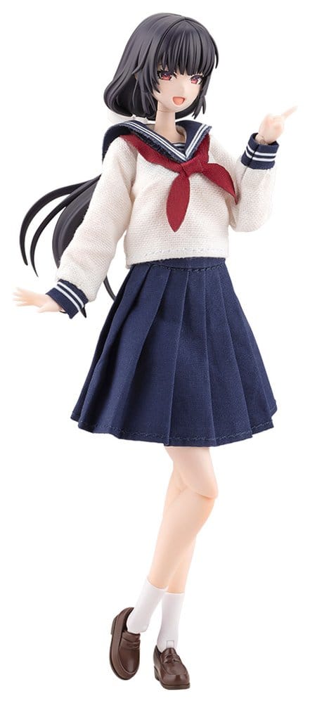 PRE ORDINE - Sousaishojoteien Plastic Model 1/10 Kiru Pla Kuon Yakushiji Touou High School Uniform 16 cm
