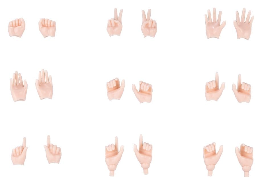 PRE ORDINE - Megami Device M.S.G 09 Accessory Set 1/1 Hand Set Skin Color B