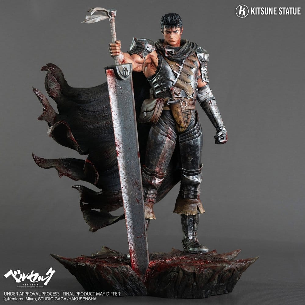 PRE ORDINE - Berserk Statue 1/6 Guts 38 cm