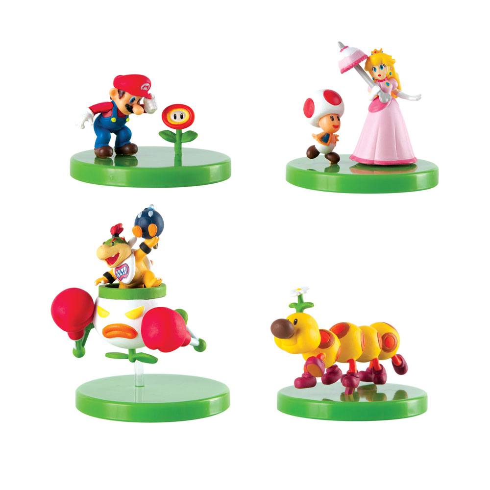 PRE ORDINE - Super Mario Buildable Figures Mystery Pack 6 cm Display (12)