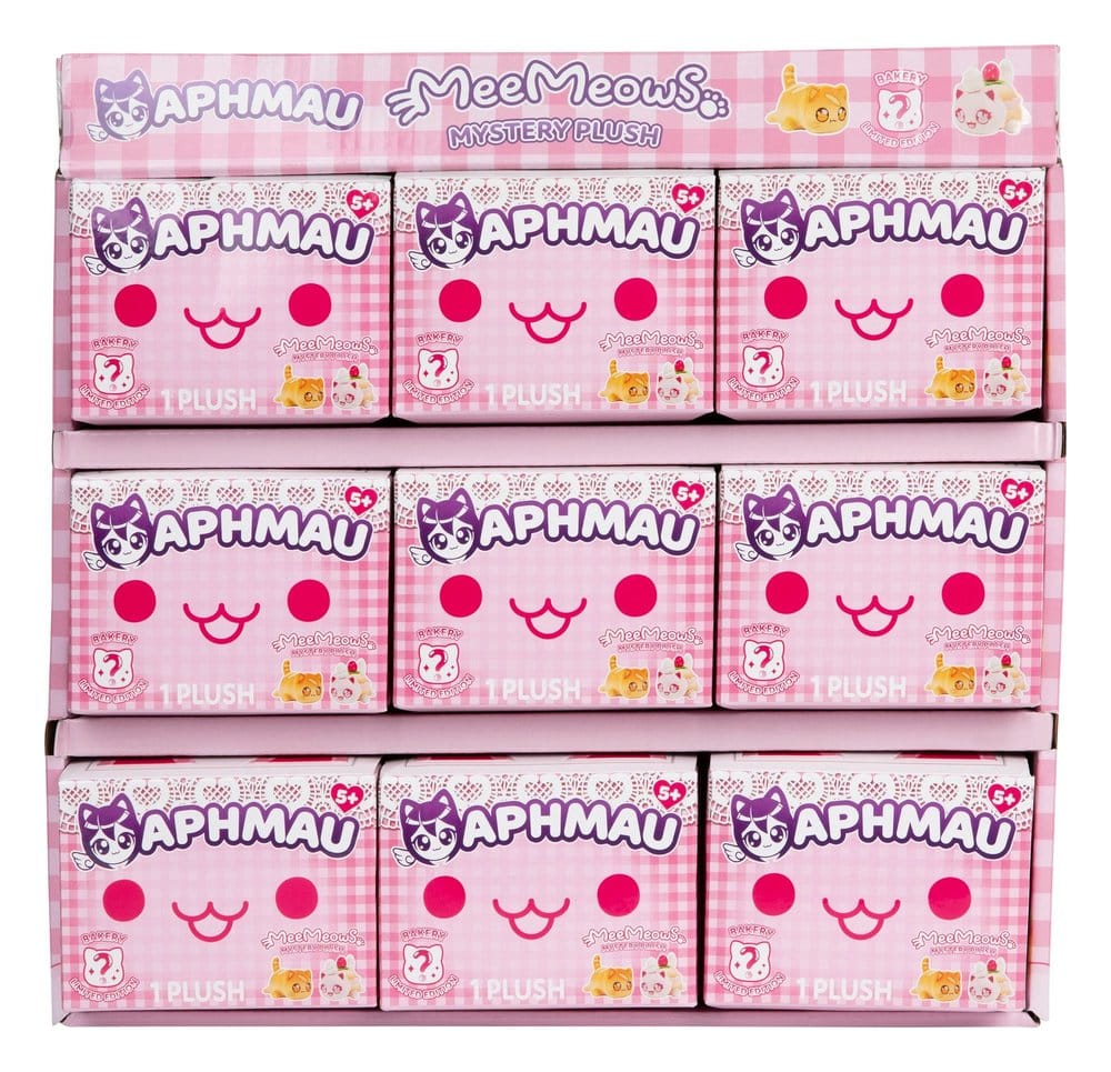 PRE ORDINE - Aphmau Bakery Plush Figure Mystery Meemeow Series 10 15 cm Blind Box Display (9)