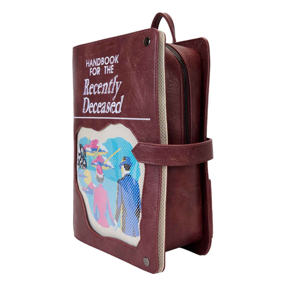 Beetlejuice by Loungefly Backpack Mini Handbook for the recently Deceased Pin Trader