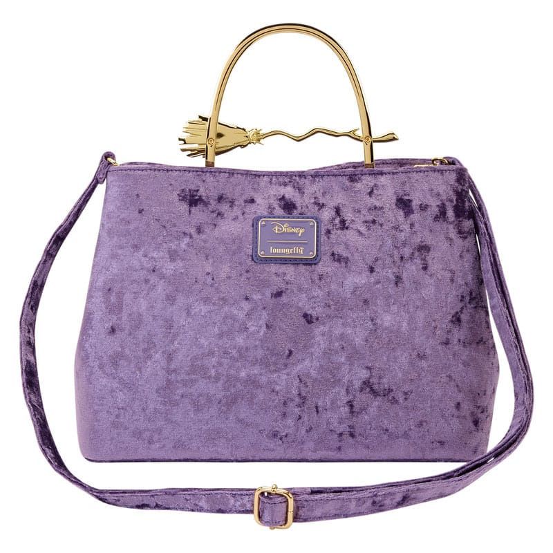 Disney by Loungefly Handbag Hocus Pocus Velvet Broom Handle