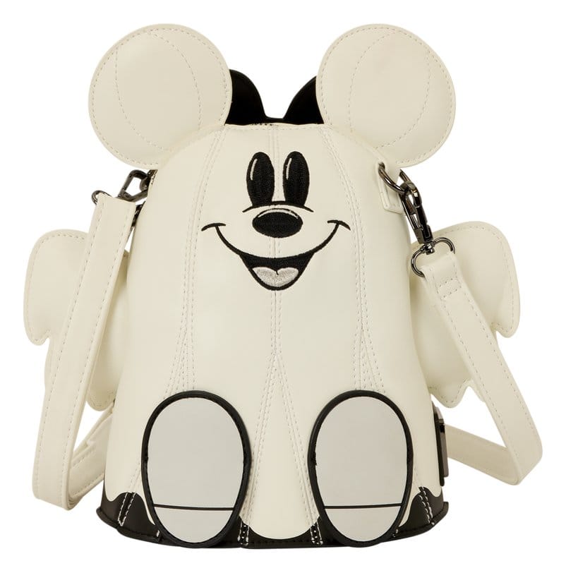 PRE ORDINE - Mickey & Minnie by Loungefly Crossbody Ghost Glow Figural