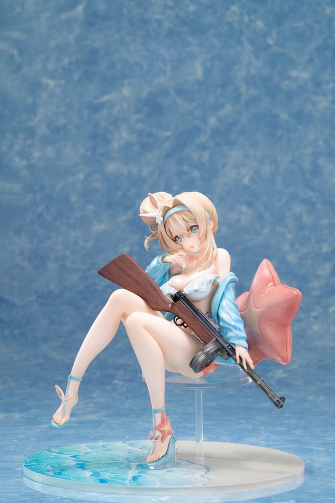 PRE ORDINE - Girls´ Frontline 2: Exilium PVC Statue 1/6 Suomi Sparkling Ocean Ver. 20 cm