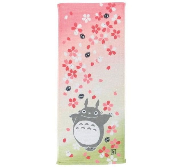 PRE ORDINE - My Neighbor Totoro Imabari Towel Totoro Hanafubuki 34 x 80 cm
