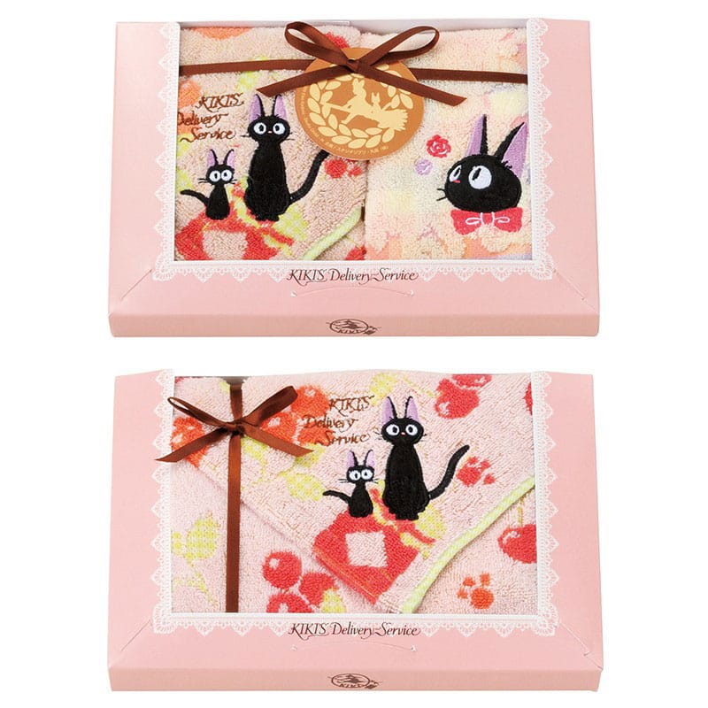 PRE ORDINE - Kiki´s Delivery Service Towel 3-Set Jiji Red Fruit Jams