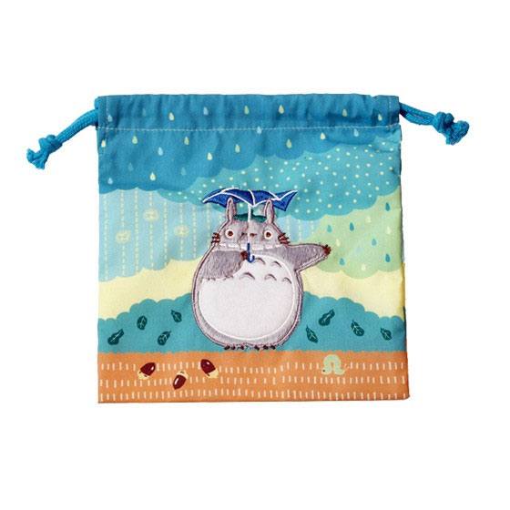 PRE ORDINE - My Neighbor Totoro Laundry Storage Bag Totoro under the rain 20 x 19 cm