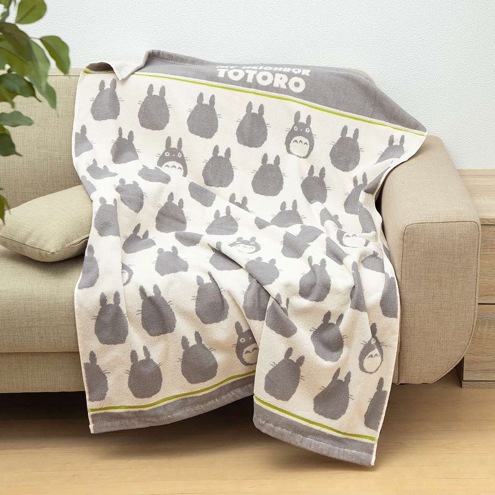 PRE ORDINE - My Neighbor Totoro Fluffy blanket Big Totoro 85 x 115 cm