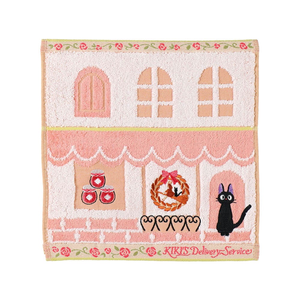 PRE ORDINE - Kiki's Delivery Service Mini Towel Jiji Street corner 25 x 25 cm