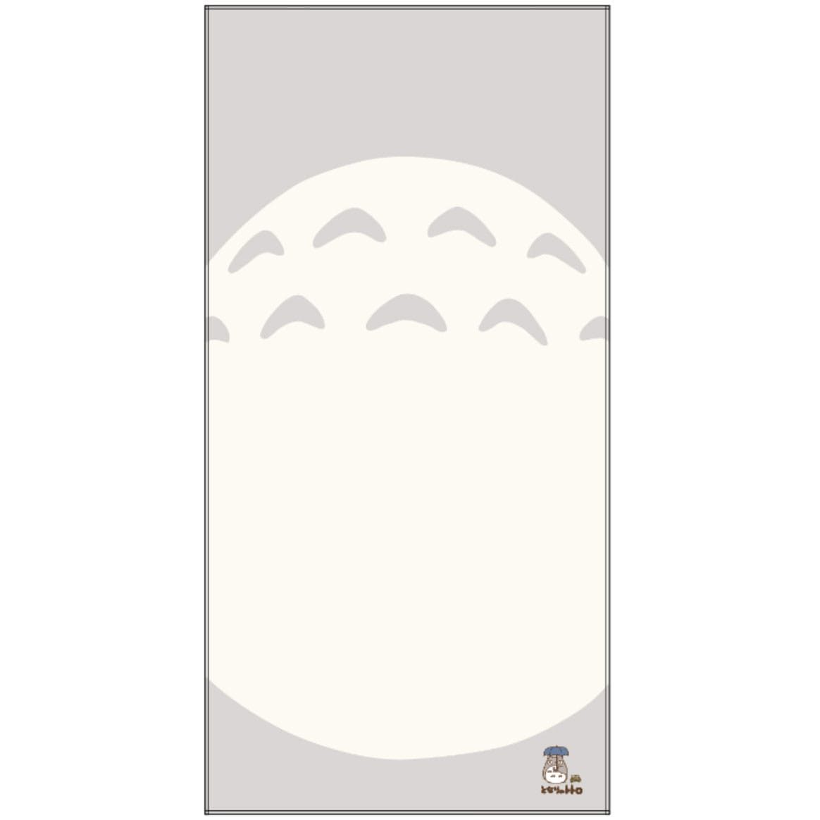 PRE ORDINE - My Neighbor Totoro Large Bath Towel Totoro's Belly 60 x 120 cm