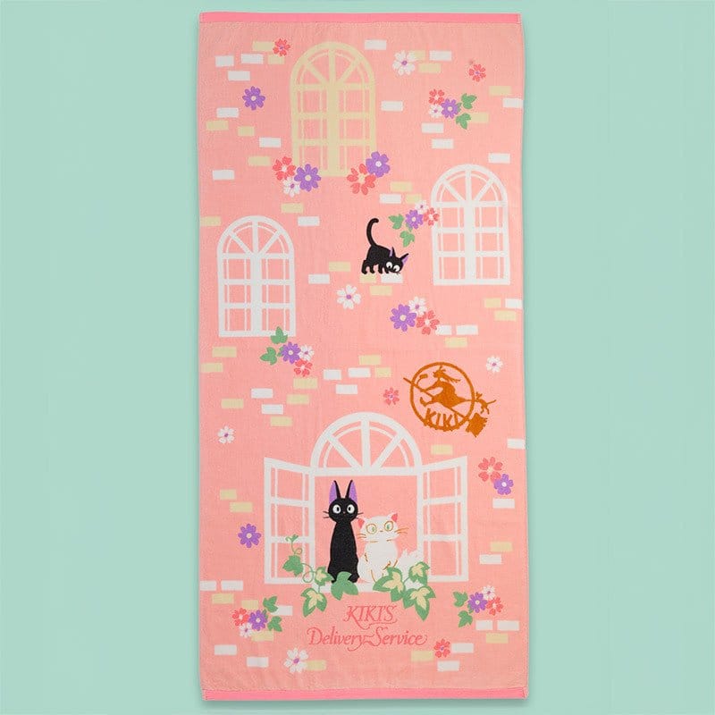 PRE ORDINE - Kiki's Delivery Service Towel Sweet Pink Jiji 70 x 140 cm