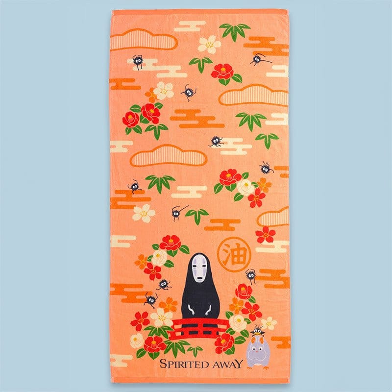 PRE ORDINE - Spirited Away Towel No Face & Flowers 70 x 140 cm