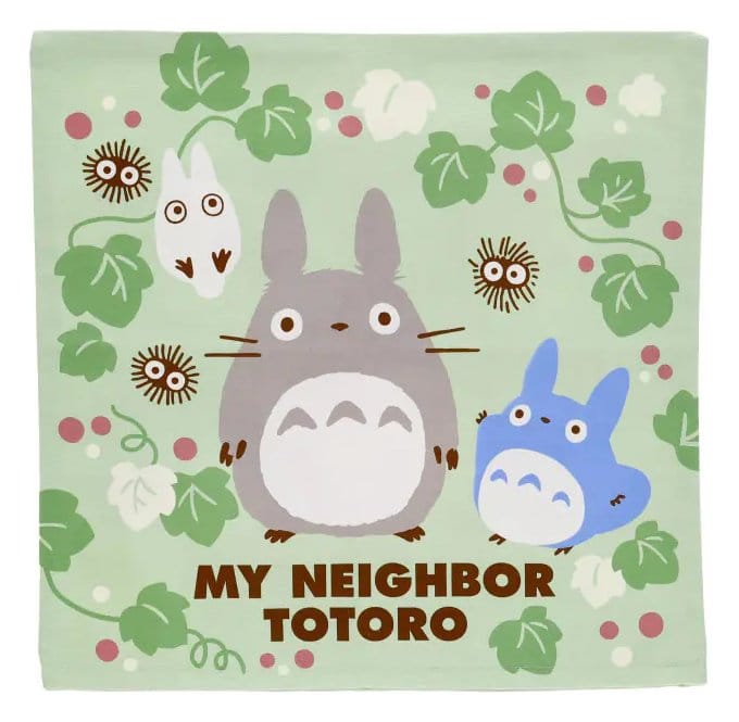 PRE ORDINE - My Neighbor Totoro Natsu Cushion Cover Totoro Green Leaf