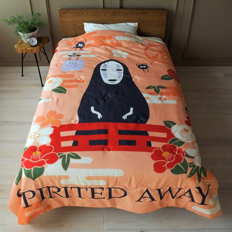 PRE ORDINE - Spirited Away Natsu Comforter No Face & Flowers