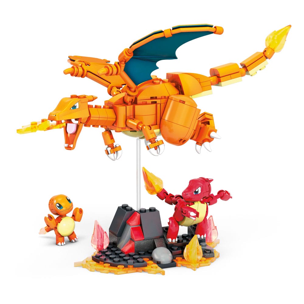 PRE ORDINE - Pokémon Mega Construx Construction Set Charmander Evolution Set