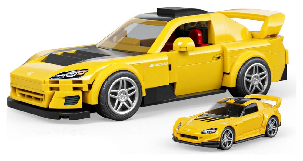 PRE ORDINE - Hot Wheels Speed Series Mattel Brick Shop Building Set 1/32 '07 Honda S2000