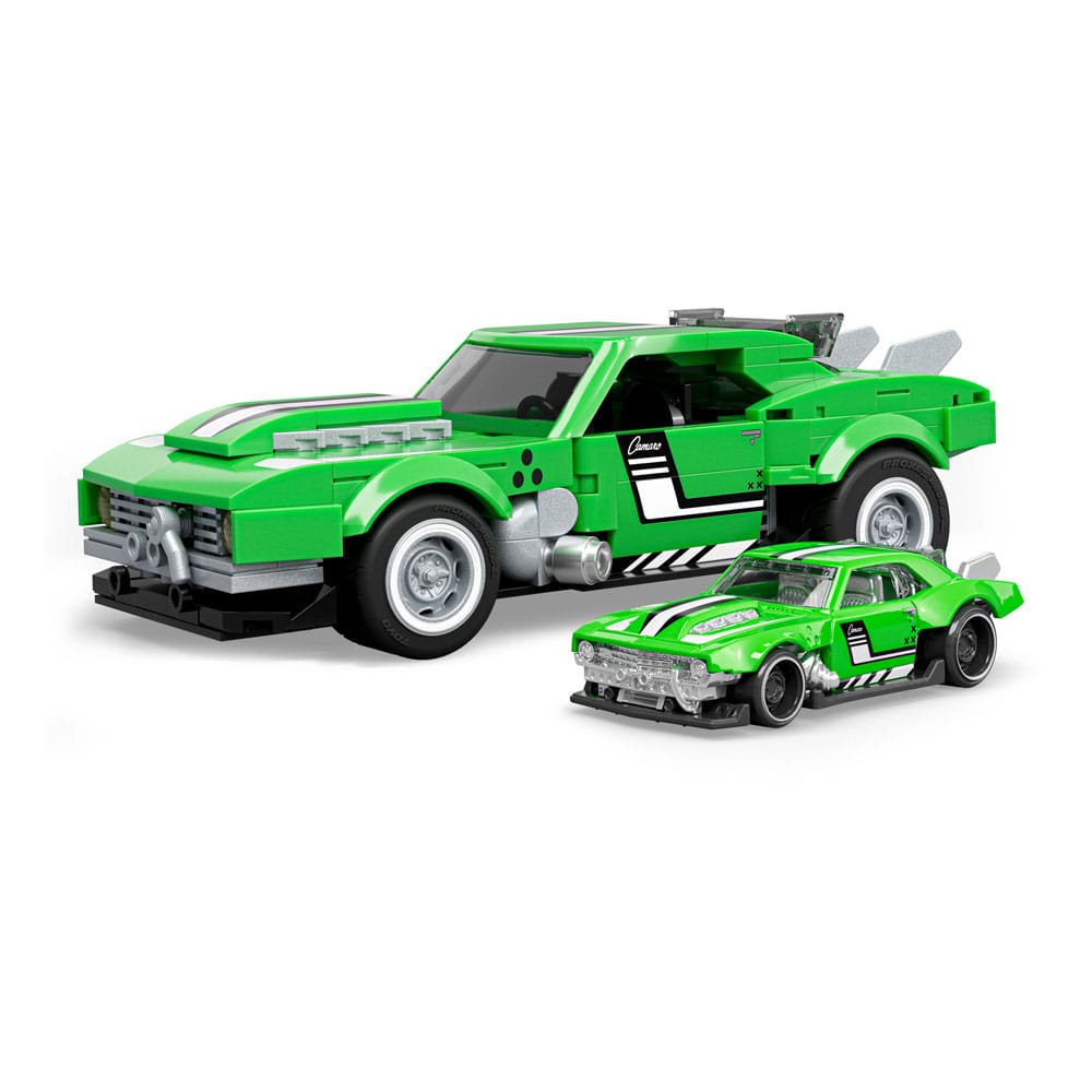 PRE ORDINE - Mattel Brick Shop Hot Wheels Speed Series Building Set 1/32 Custom '68 Camaro