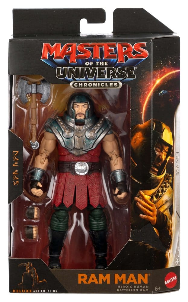 PRE ORDINE - Masters of the Universe 2026 Movie Chronicles Action Figure Ram Man 17 cm