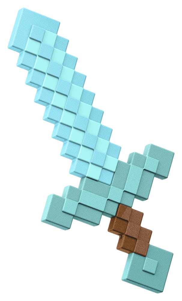 PRE ORDINE - Minecraft Roleplay Replica Diamond Sword 43 cm