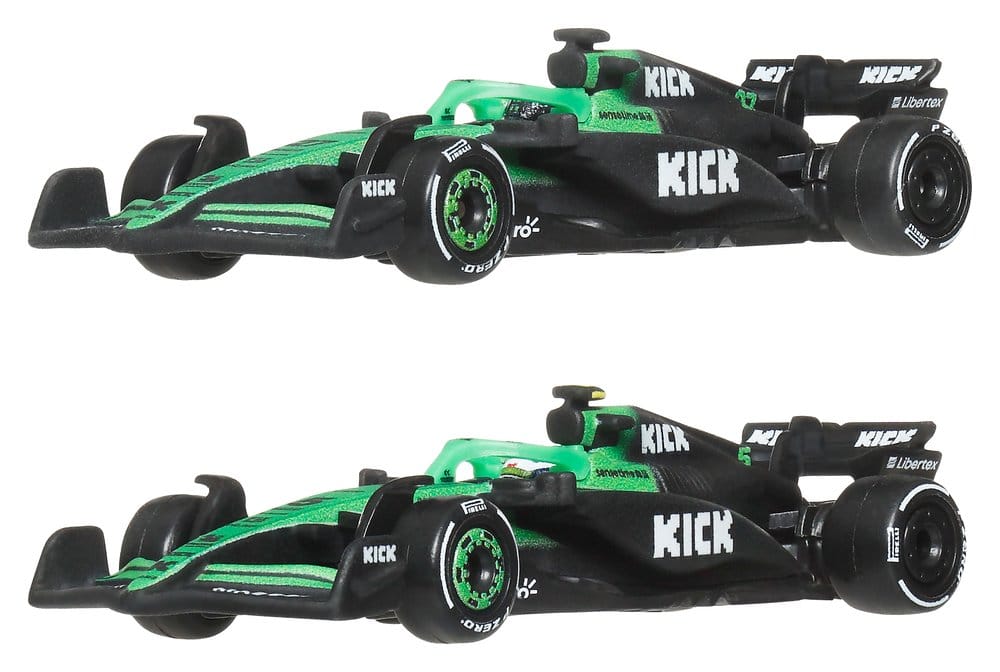 PRE ORDINE - Formula 1 Hot Wheels Premium Die-Cast Vehicles 2-Pack 1/64 KICK Sauber Team