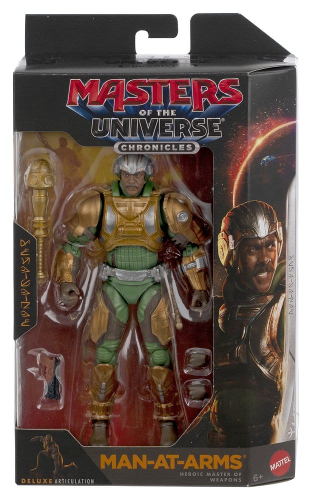PRE ORDINE - Masters of the Universe 2026 Movie Chronicles Action Figure Man-At-Arms 2.0 17 cm