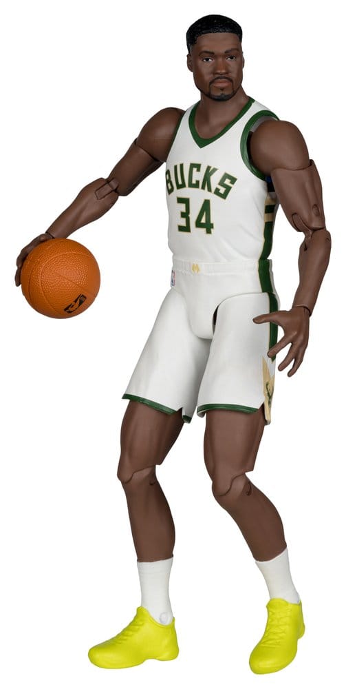 PRE ORDINE - NBA SportsPicks Action Figure Giannis Antetokounmpo (Milwaukee Bucks) 15 cm