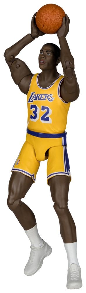 PRE ORDINE - NBA Legends Series Action Figure Earvin "Magic" Johnson (Los Angeles Lakers) 15 cm