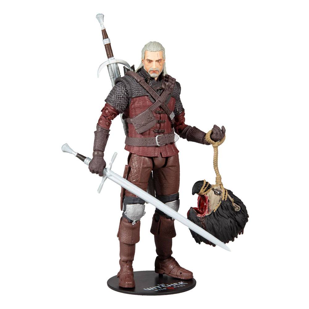 PRE ORDINE - The Witcher 3: Wild Hunt Action Figure Geralt of Rivia (Wolf Armor) 18 cm