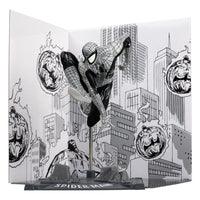 MCFARLANE 2025 - Marvel Collection PVC Statue 1/10 Spider-Man (Spider-Man #6)(Line Art)(Gold Label) 10 cm