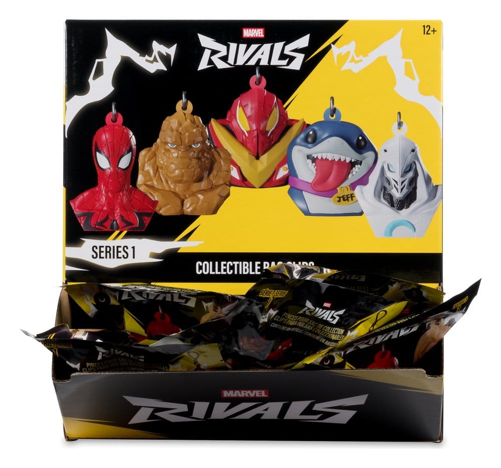 PRE ORDINE - Marvel Rivals Bag Clip 6 cm Blind Bag Display (24)