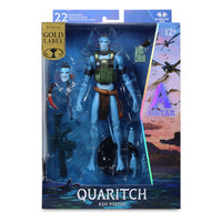 MCFARLANE2025 - Avatar: Fire and Ash Action Figure Quaritch (Ash Recom) (Gold Label) 18 cm