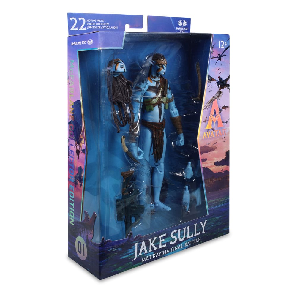 MCFARLANE 2025 - Avatar: Fire and Ash Action Figure Jake Sully (Metkayina Final Battle) 18 cm