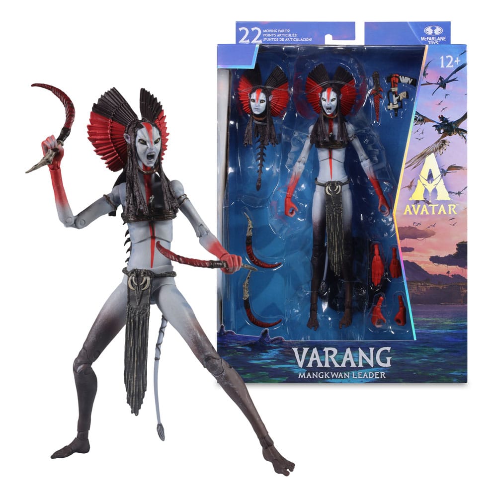 McFARLANE TOYS 2025 - Avatar: Fire and Ash Action Figure Varang (Mangkwan Leader) 18 cm