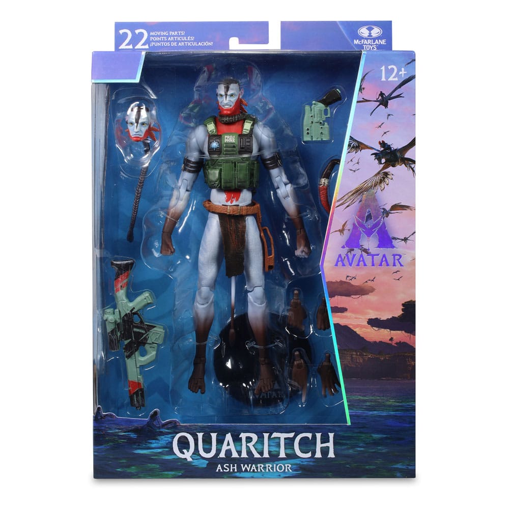 McFARLANE TOYS 2025 - Avatar: Fire and Ash Action Figure Recom Quaritch (Ash Warrior) 18 cm