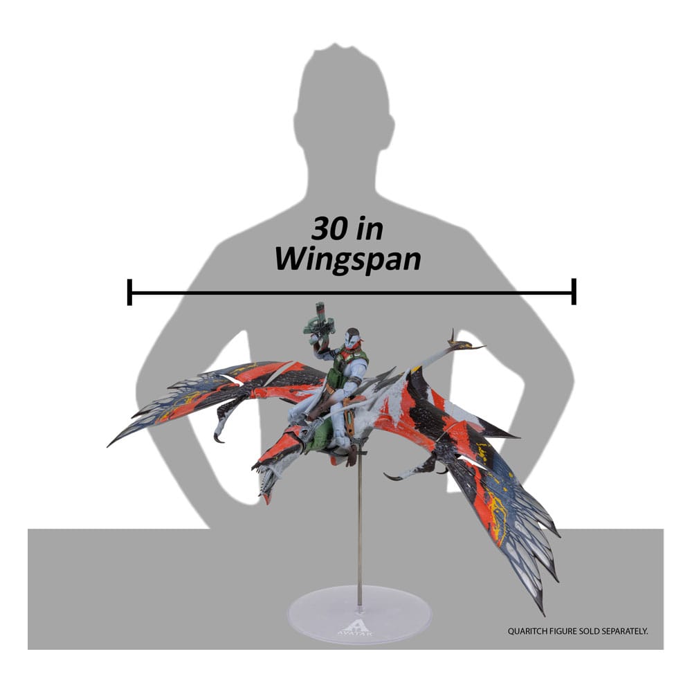 McFARLANE TOYS 2025 - Avatar: Fire and Ash Action Figure Quaritch's new Banshee